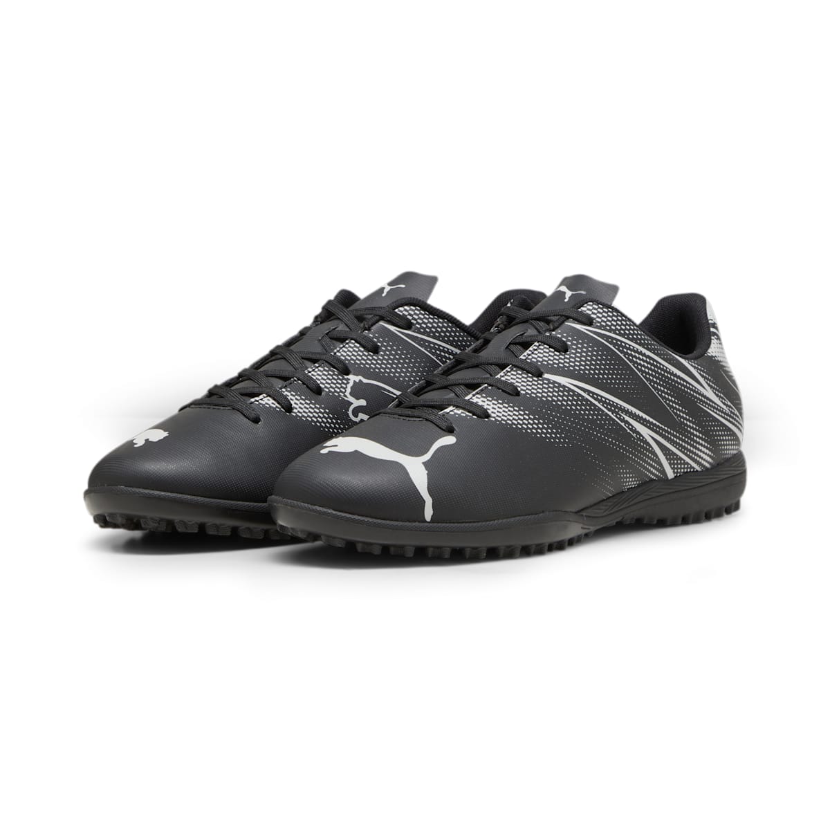 PUMA Attacanto TT 'Black Silver Mist' 107478-01