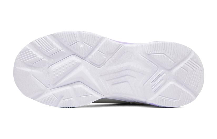 (GS) Skechers Lite Styles 'Beige Purple' 303050L-GYLV