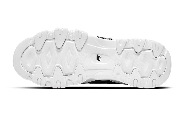 (WMNS) Skechers D'LITES 2.0 'White Black' 896210-WBK