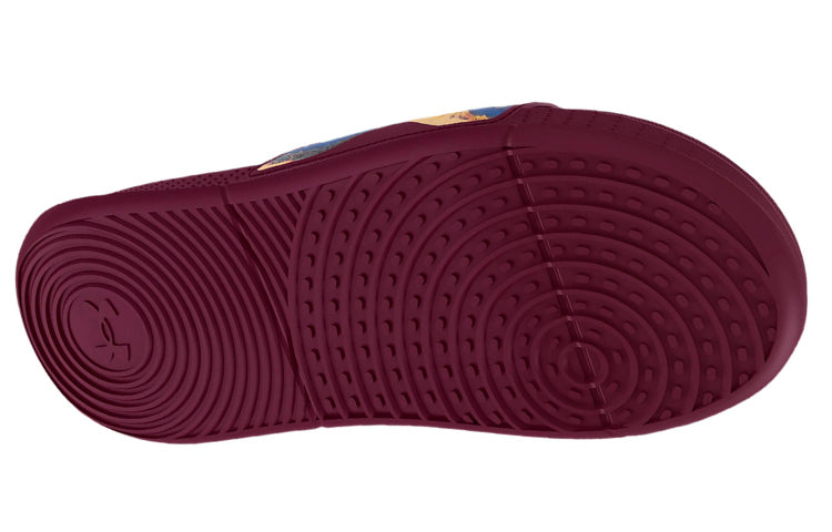 (WMNS) Under Armour Ansa Studio Slides 'Graphic Bolt Red' 3025404-600