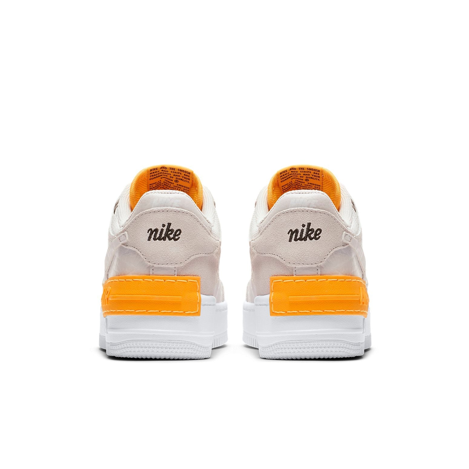 (WMNS) Nike Air Force 1 Shadow 'Tan Orange' CU3446-001