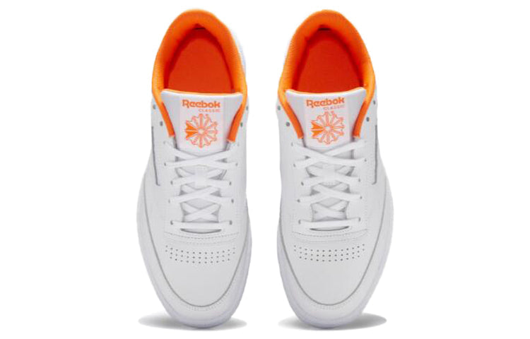 Reebok Club C 85 'White Solar Orange' FV6362