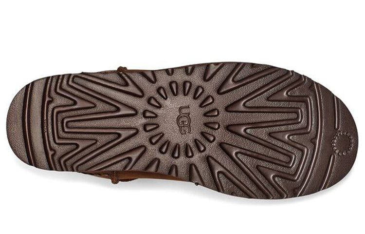 UGG Classic Mini Deco Snow Boots Brown 1115050-CHE