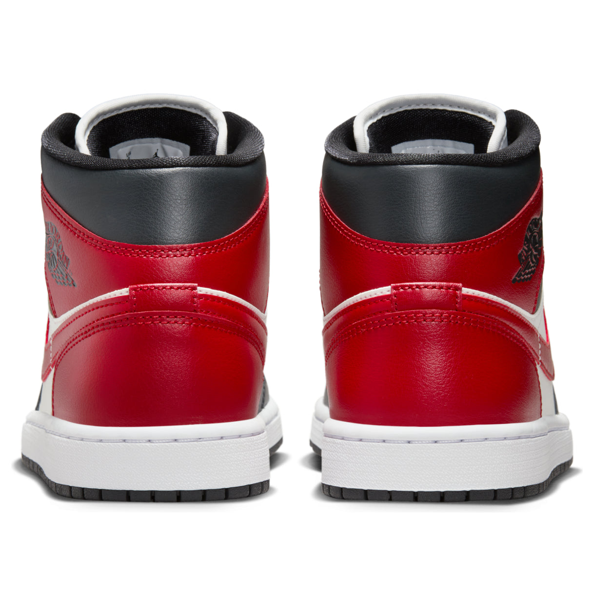 (WMNS) Air Jordan 1 Mid 'Black Toe' BQ6472-160