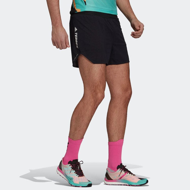 adidas Casual Stripe Straight Shorts Japanese Version Men's Black GL1208