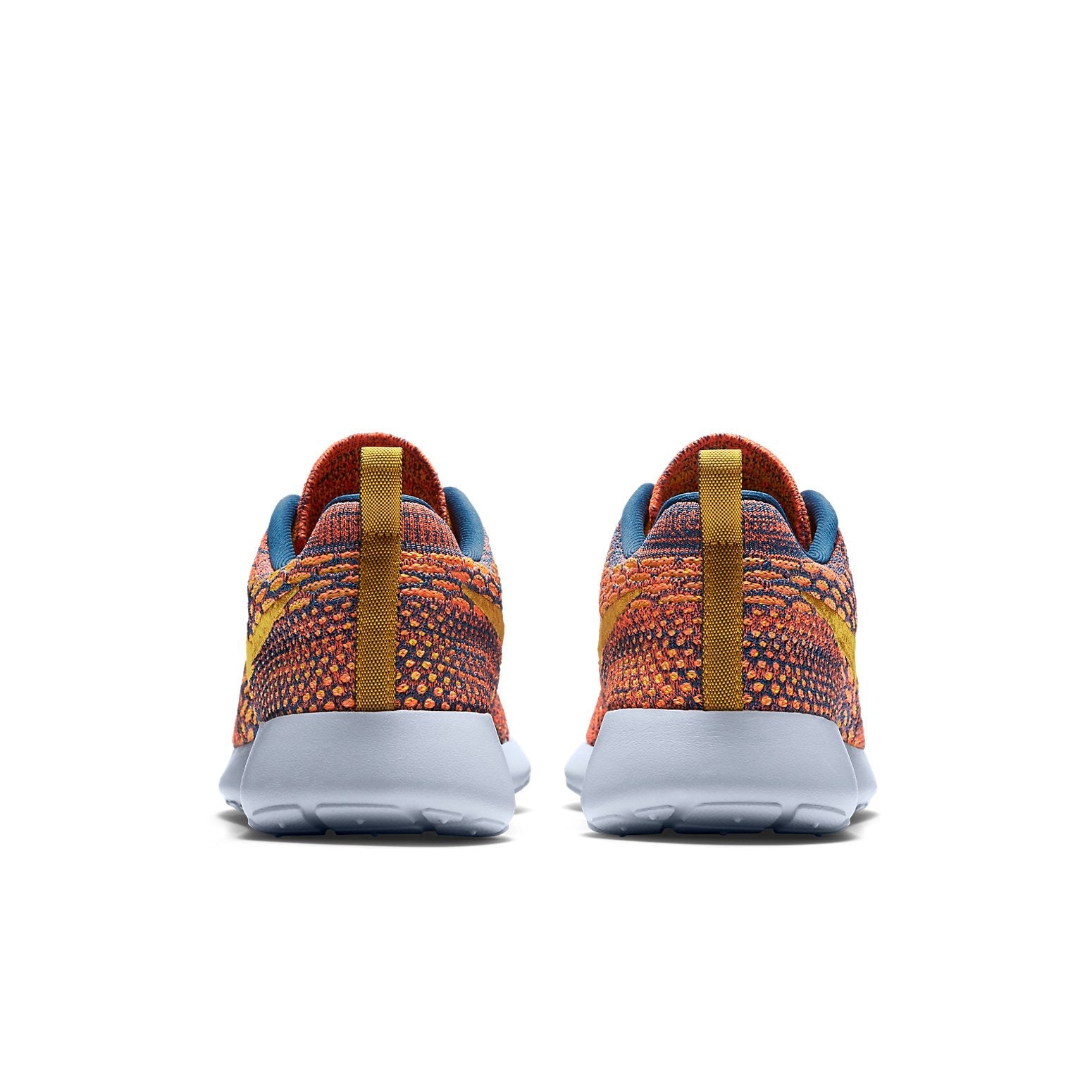 (WMNS) Nike Roshe One Flyknit 'Dark Citron Sunset Glow' 704927-402