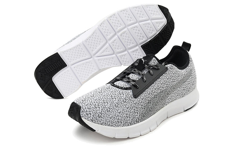 PUMA Flexracer Hm Nu Idp Low Top Running Shoes Grey/White/Black 369706-01
