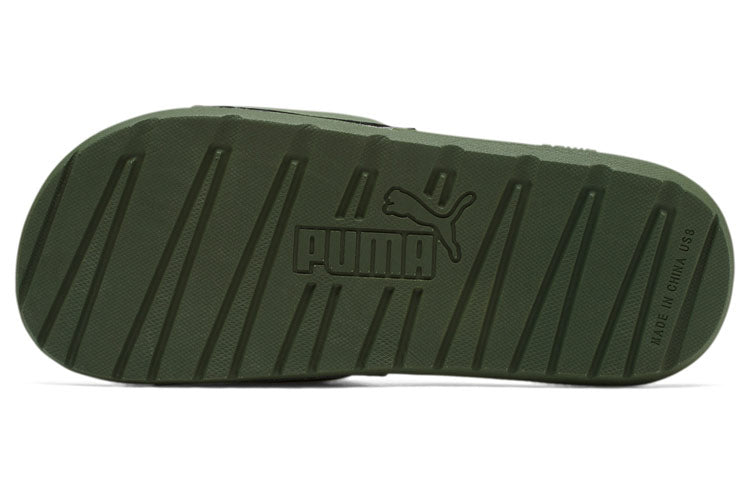 (WMNS) PUMA Cool Cat Sport Slide 'Olivine Team Gold' 371016-15