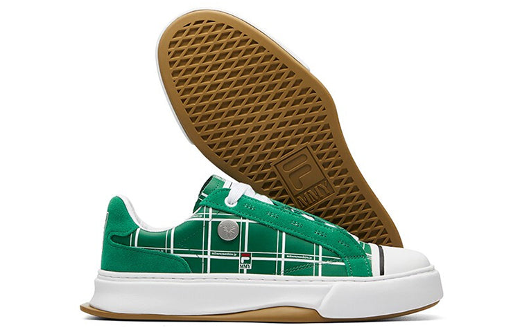(WMNS) Fila Fusion Canvas Shoes 'Amazon Green' T12W115112FAM