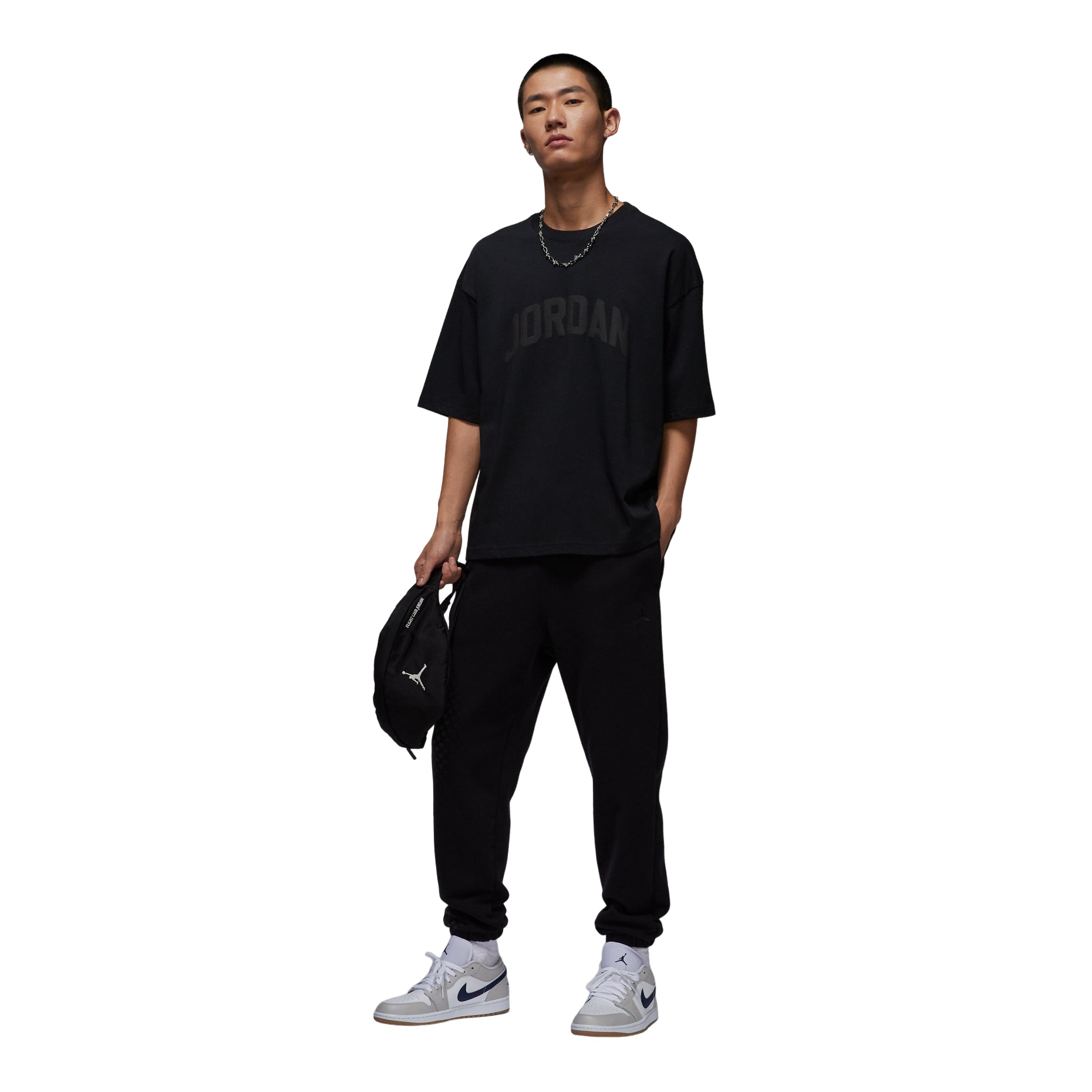 Air Jordan Flight Essentials T-Shirt Relaxed Fit 'Black' HQ8936-010