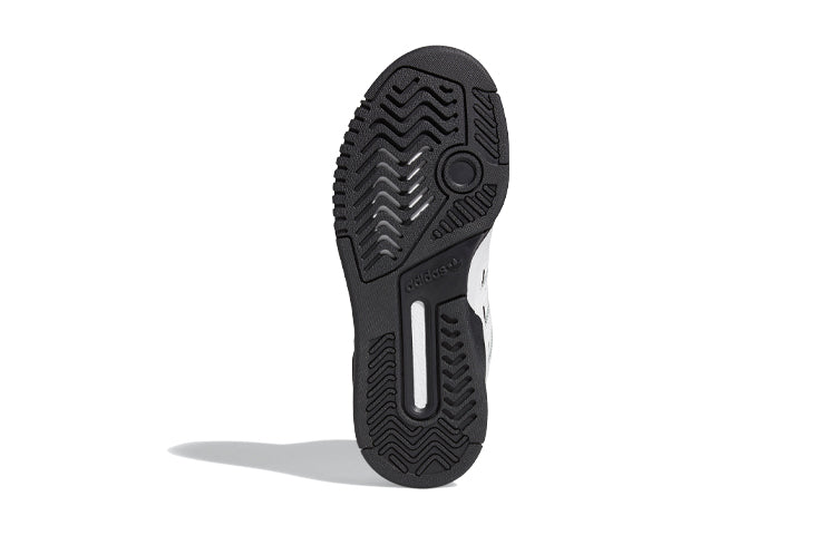 (GS) adidas originals Drop Step J 'White Black' FV4889