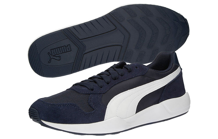 (WMNS) PUMA St Runner Plus Low Black/White/Blue 359879-04
