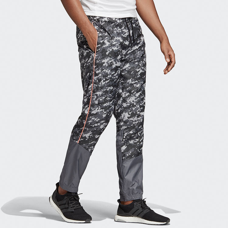 adidas Id Wvn Grfx Pt Camouflage Straight Casual Pants Men's Multi-color DX9280
