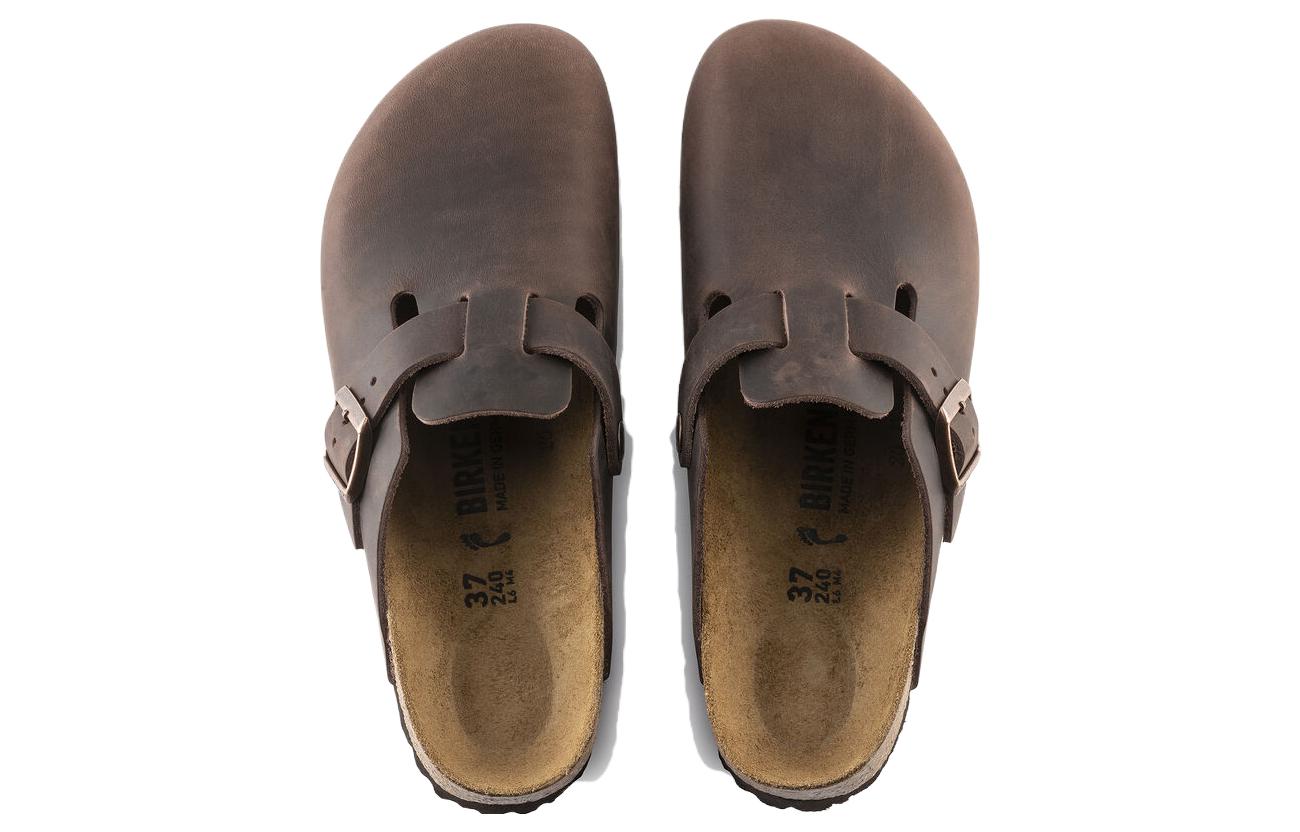 Birkenstock Boston Narrow 'Oiled Leather Habanna' 0860133