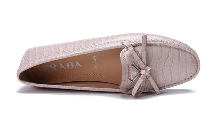 (WMNS) PRADA Saffiano Leather Driving Loafers 'Pink' 1DD071_1U5_F0236_F_005
