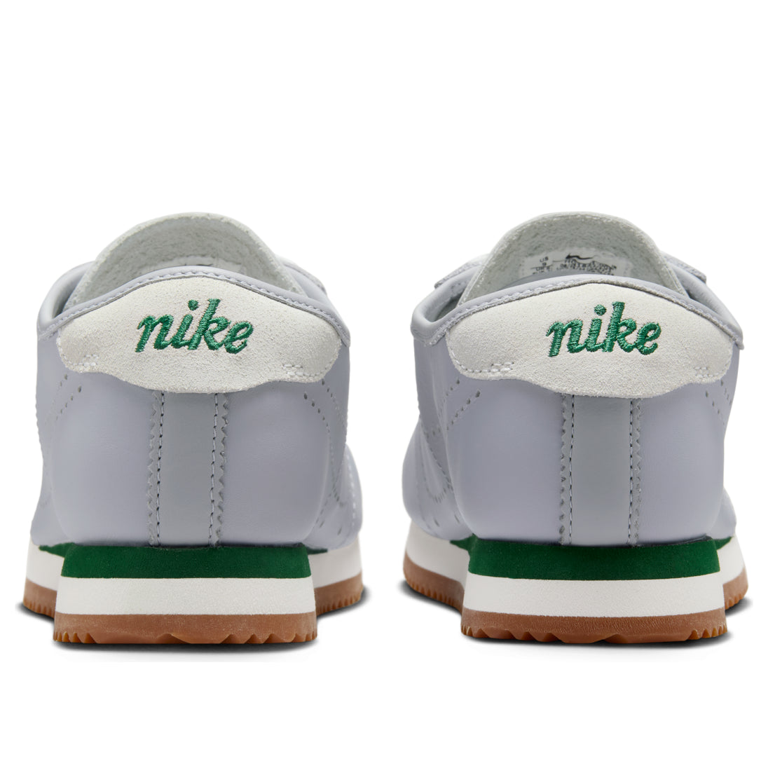 (WMNS) Nike Cortez Leather 'Wolf Grey Summit White Green Gum' HQ1841-001