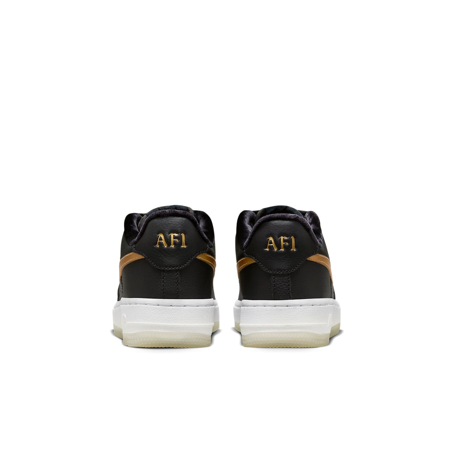(GS) Nike Air Force 1 Low LV8 'Black Metallic Gold' FN6977-010