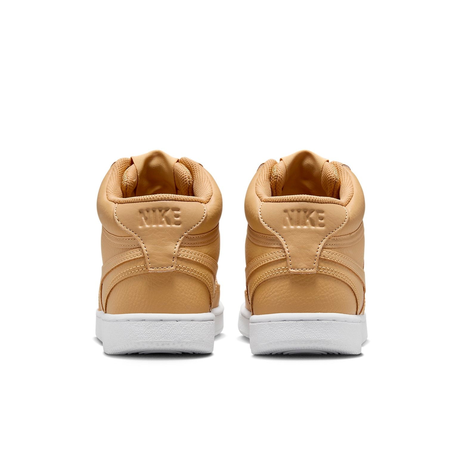 (WMNS) Nike Court Vision Mid Wheat CD5436-700