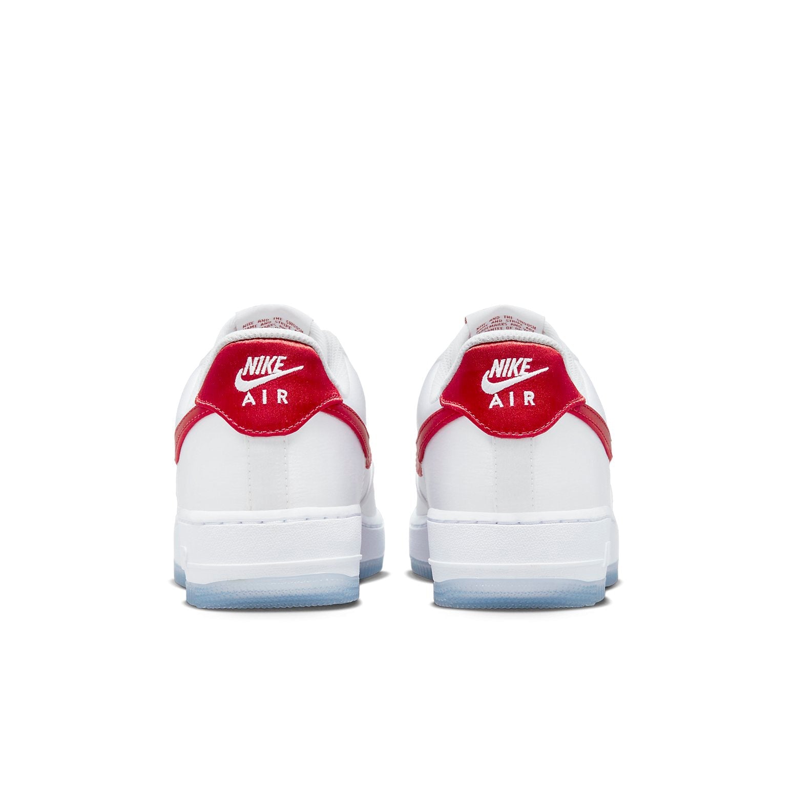 (WMNS) Nike Air Force 1 Low '07 'Satin White Varsity Red' DX6541-100