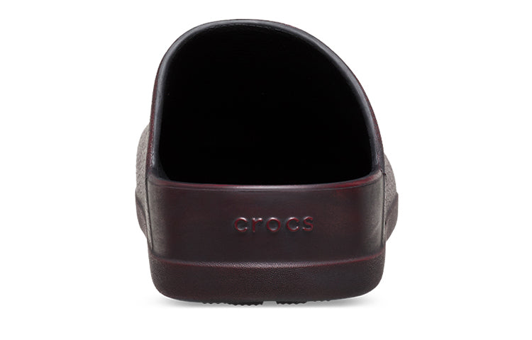 Crocs Dylan Burnished Clogs 'Dark Cherry' 209517-6WD