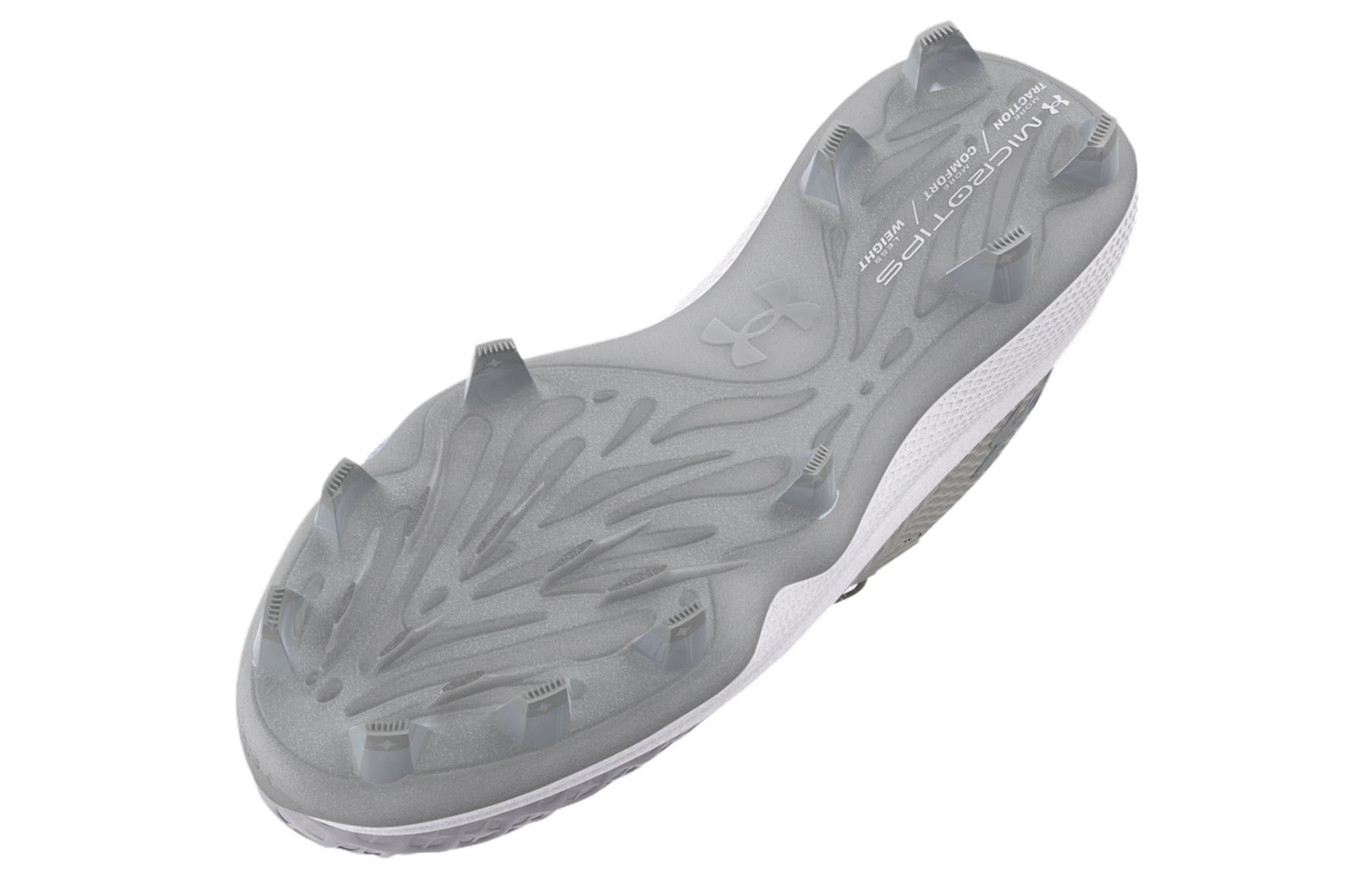 (WMNS) Under Armour Glyde 2 MT TPU 'Grey Metallic Silver' 3026603-102