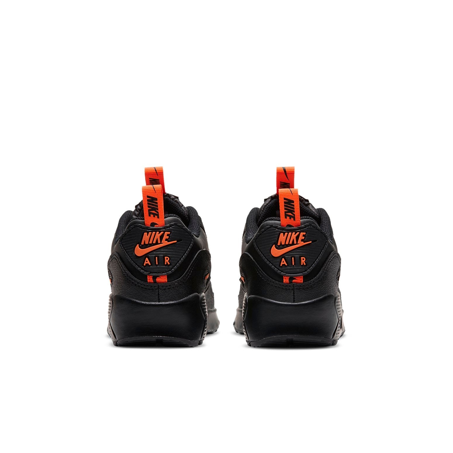(GS) Nike Air Max 90 SE 'Black Total Orange' CT5231-001