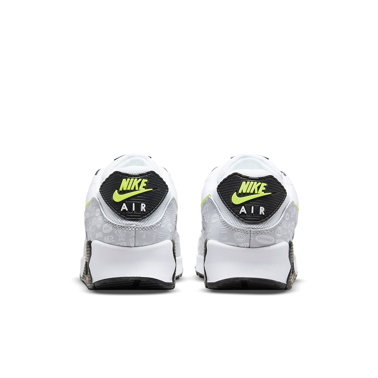 Nike Air Max 90 'Reflective Logo - White Volt' DB0625-100