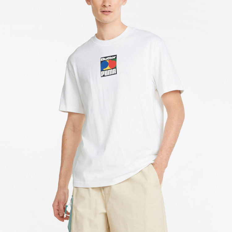 PUMA X Butter Goods Graphic T-Shirt 'White' 534058-02