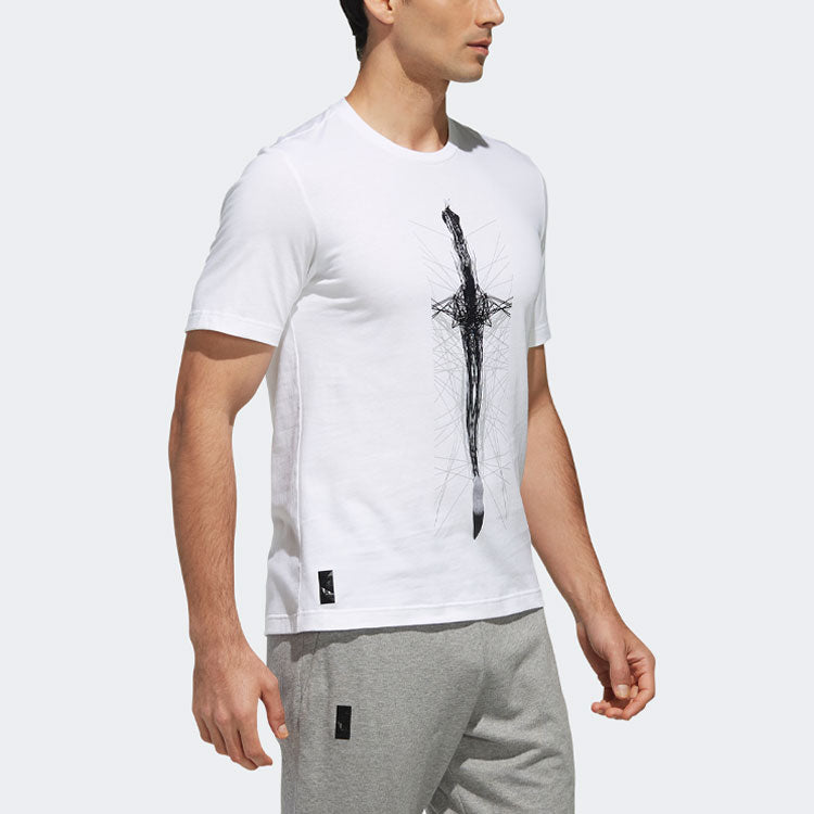 adidas Wj Ss Gfx Short Sleeve Men's White DY8759