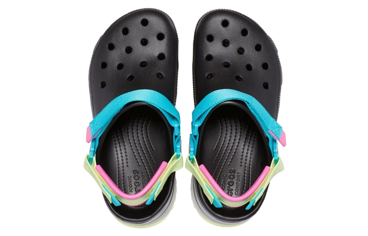 Crocs Classic Hiker Clog 'Black Blue Yellow' 206772-0C4