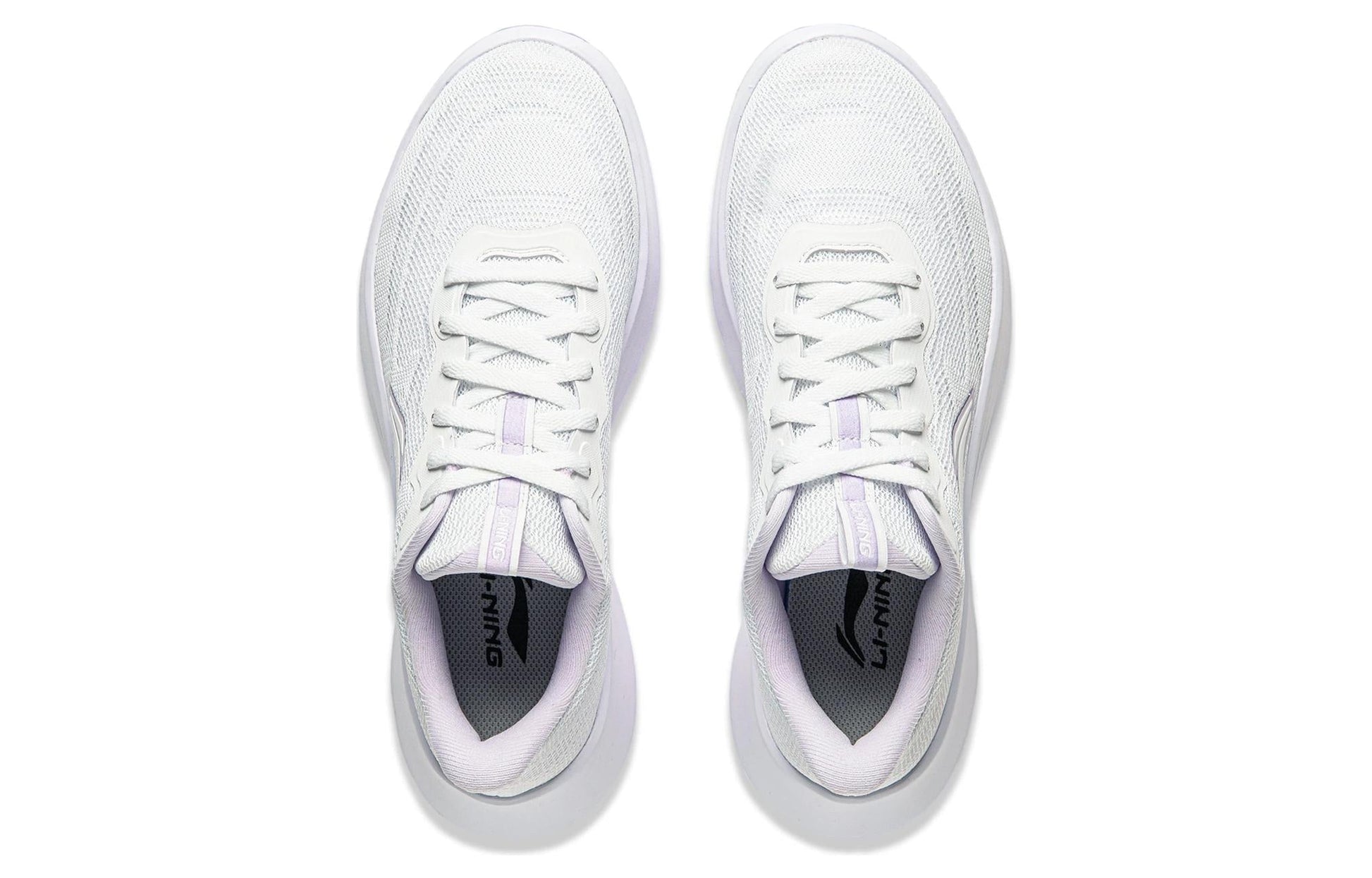 (WMNS) Li-Ning Light Feather 'White Mauve' ARSU022-1