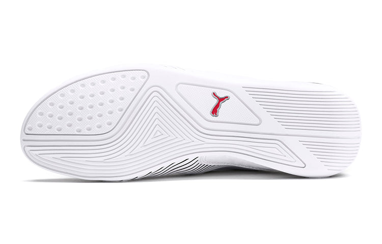 (GS) PUMA Ferrari Drift Cat 7s Ultra Low Top Running Shoes White/Black 306426-02