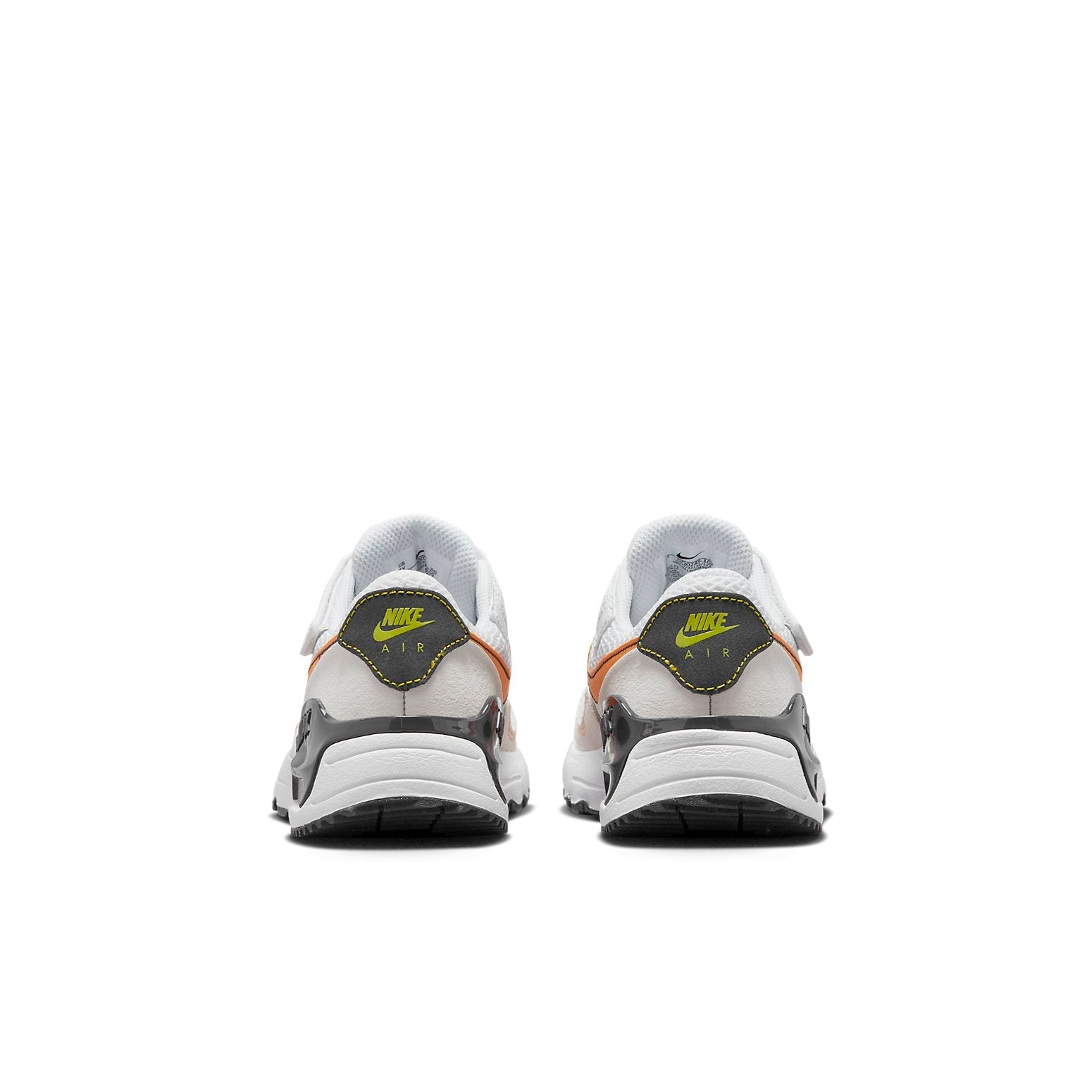 (PS) Nike Air Max SYSTM Shoes 'White Vivid Orange' DQ0285-109