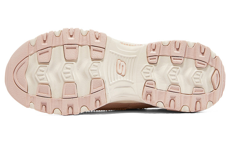 (WMNS) Skechers D'Lites 1.0 'Pink White' 149463-ROS