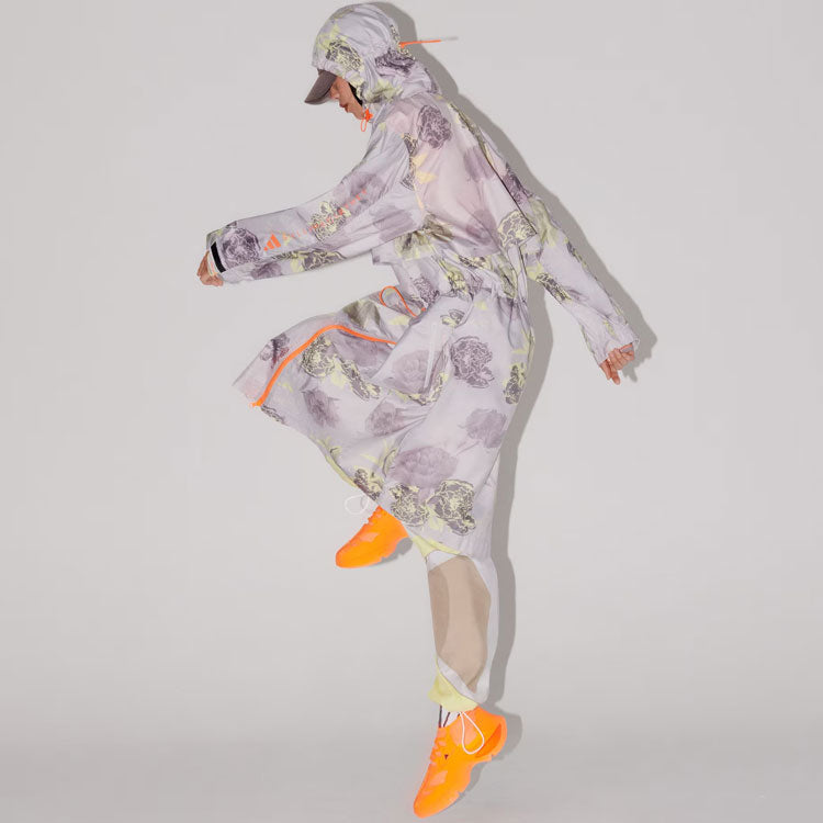 (WMNS) adidas By Stella McCartney Sportswear Long Parka Asia Sizing 'Grey Orange' IN3635