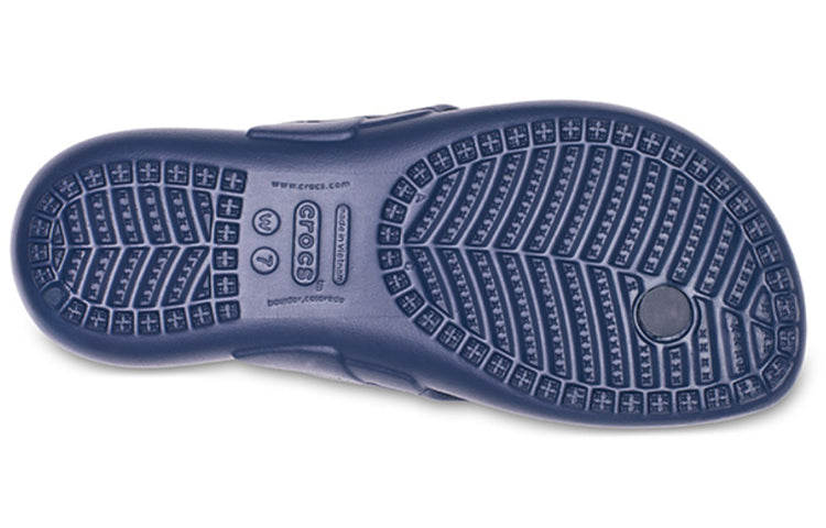 (WMNS) Crocs Kadee Flip-Flops Blue 14177-410