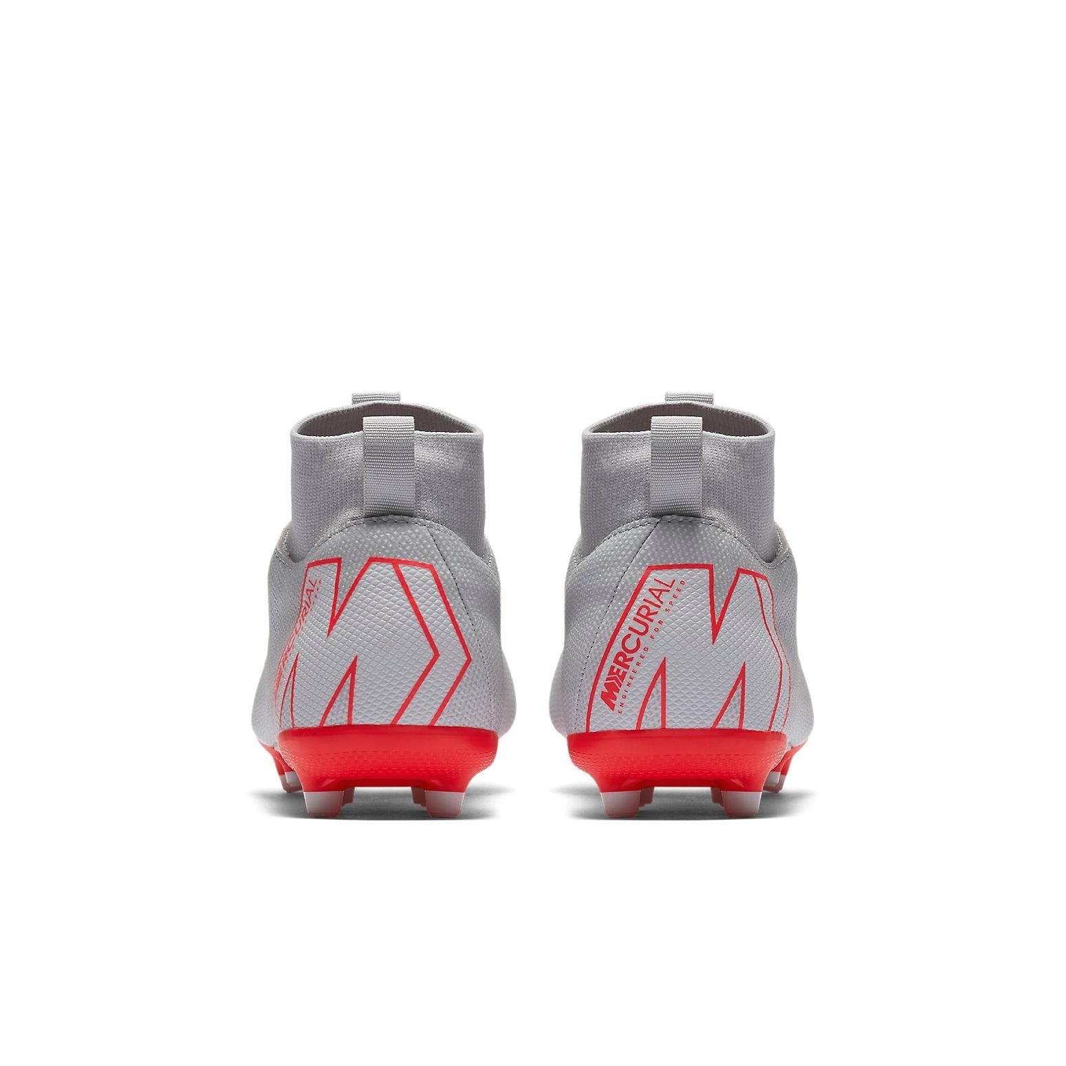 (GS) Nike JR Mercurial Superfly 6 12 Academy FG 'Grey Red' AH7337-060