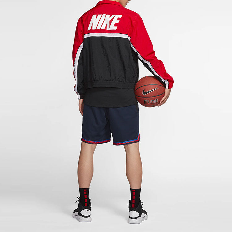 Nike Throwback Basketball Jacket Red/Black AV9756-657