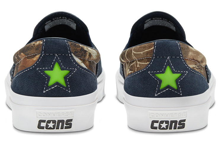Converse Realtree Camo x One Star CC Pro Slip Cons Low 'Obsidian' 168666C