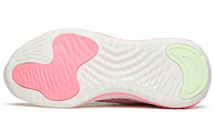 (WMNS) ANTA Running Series Sneakers 'White Green Pink' 122145556S-6
