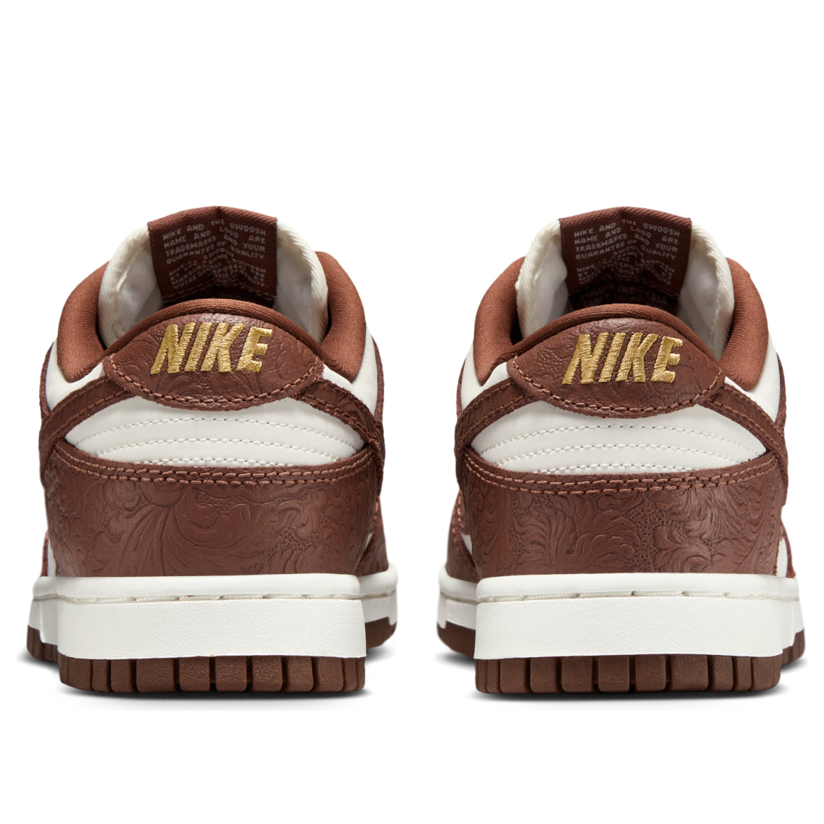 (WMNS) Nike Dunk Low 'Embossed Baroque Sail Fauna Brown' IF3944-100