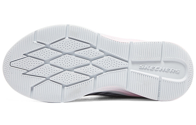 (GS) Skechers Microspec Rejoice Racer 'Grey Pink' 303070L-CCMT