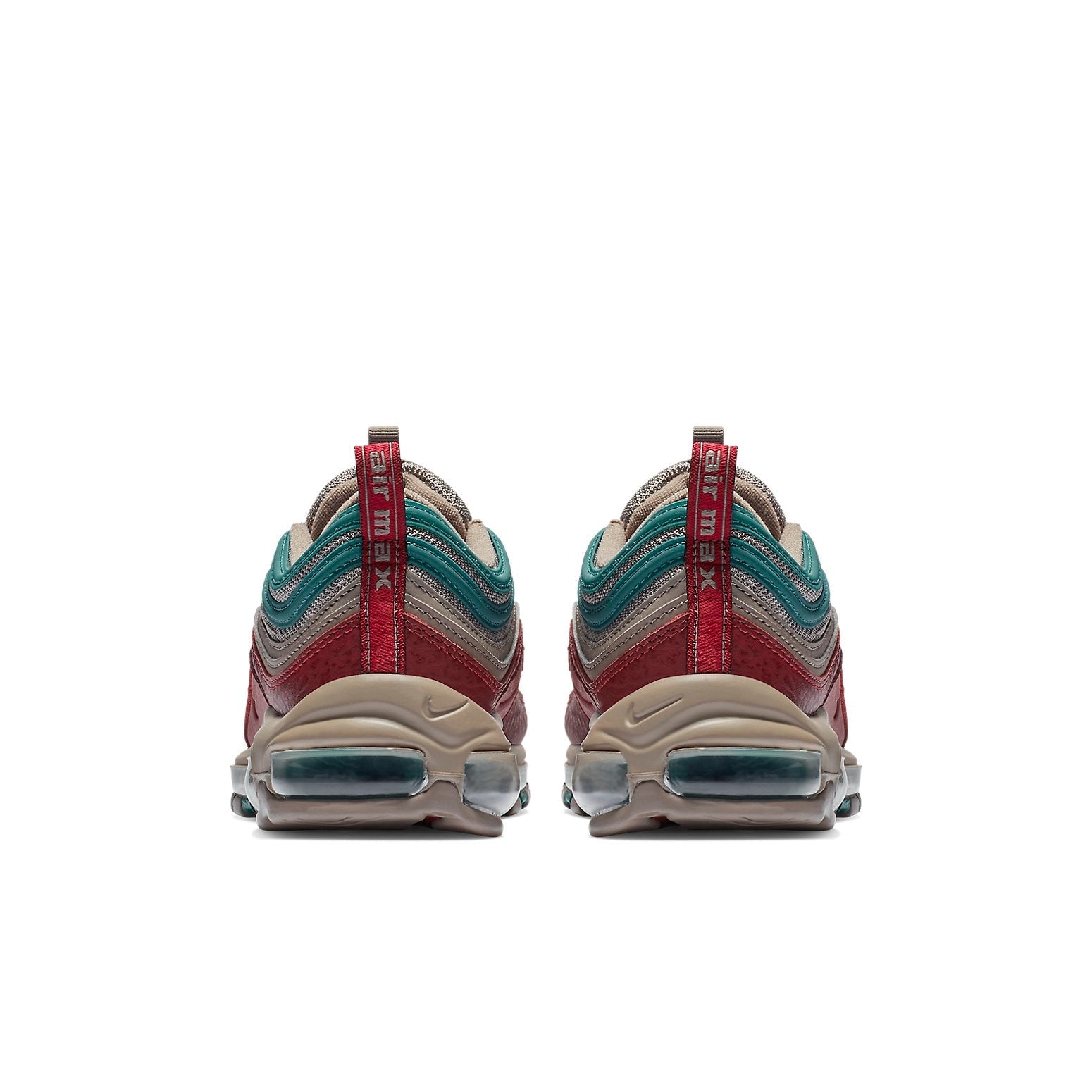 Nike Air Max 97 'Light Taupe Geode Teal Team Red' AQ4126-202