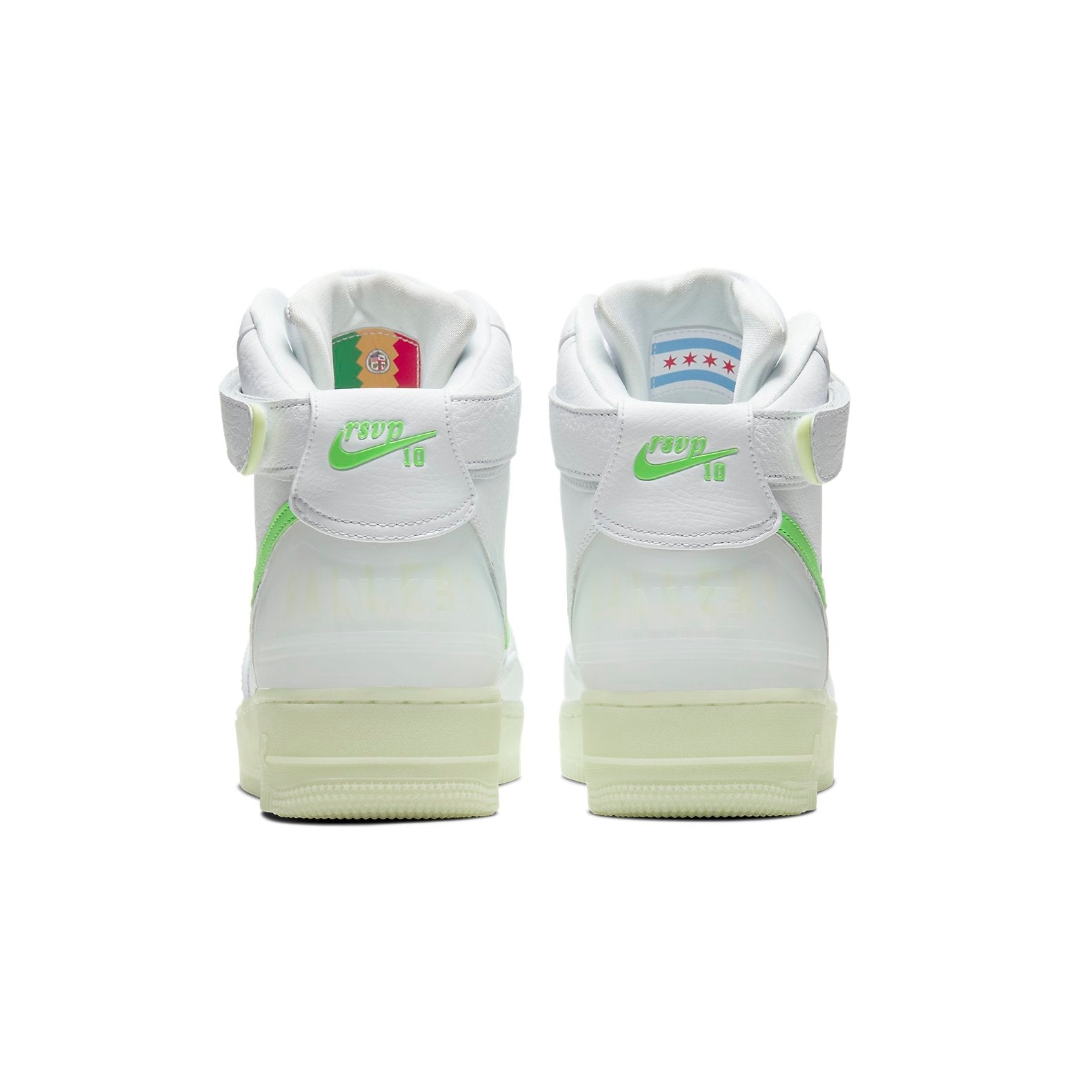 Nike x RSVP Gallery Air Force 1 High 'White Green Strike' CV0433-100