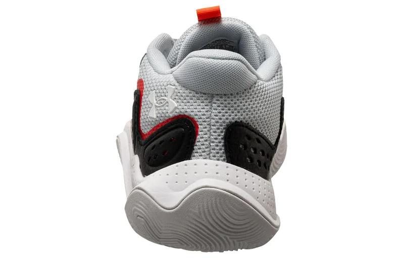 Under Armour Jet '23 Basketball 'Grey Black Red' 3026634-103