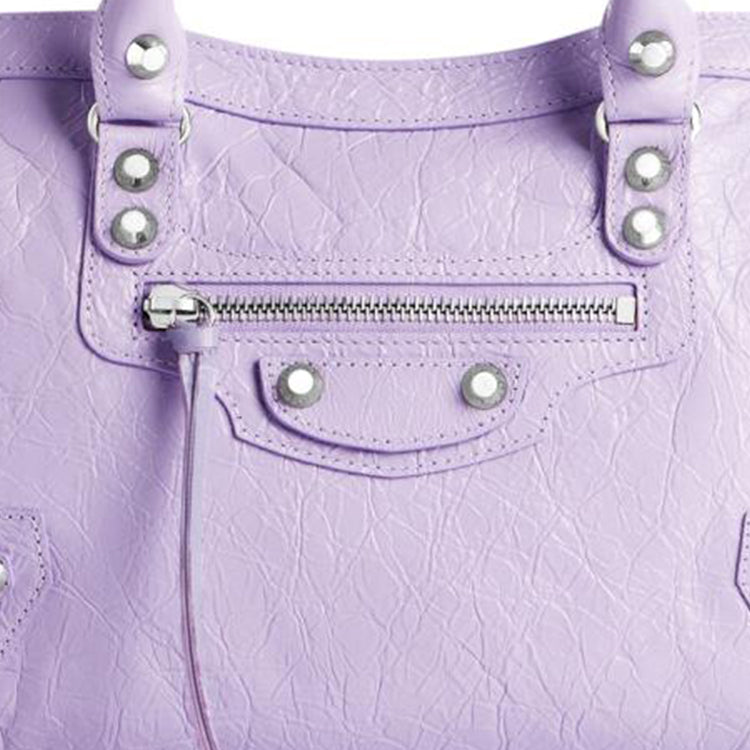 (WMNS) Balenciaga Le City Small Bag 'Light Purple' 7977892AA9S5306