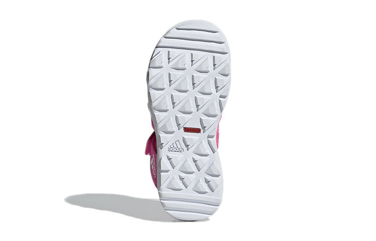 (GS) adidas Captain Toey K Pink Red Sandals FZ2235