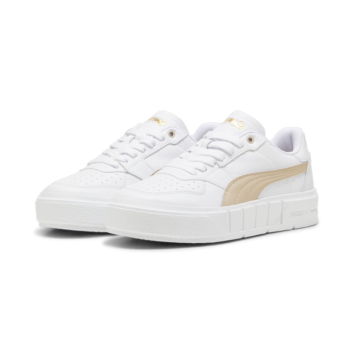 (WMNS) PUMA Cali Court Leather 'White Putty' 393802-10
