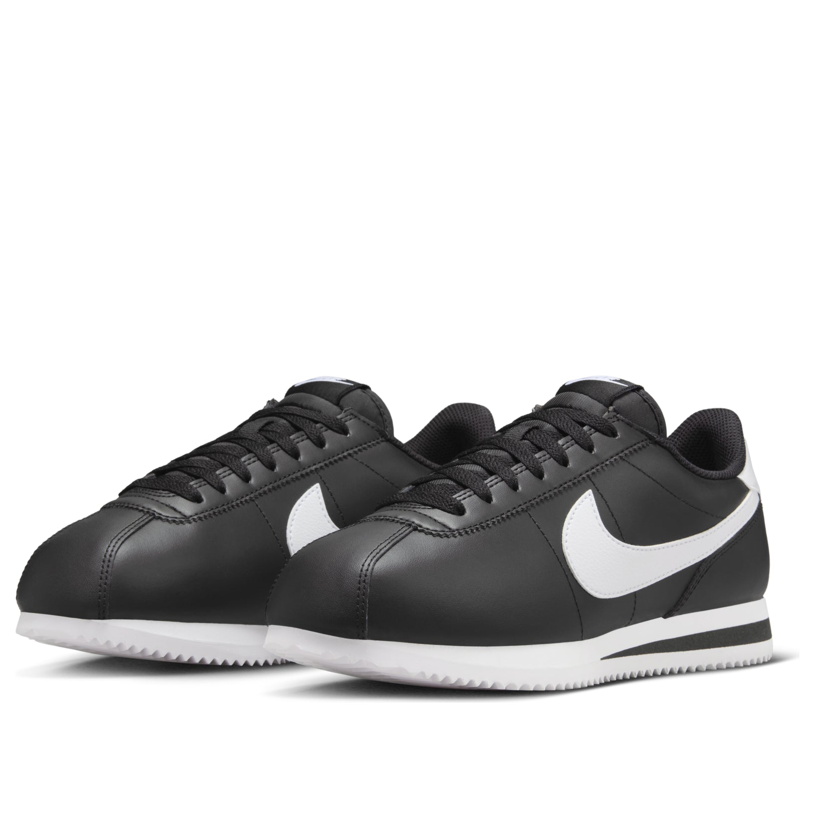 (WMNS) Nike Cortez Leather 'Black White' DN1791-001