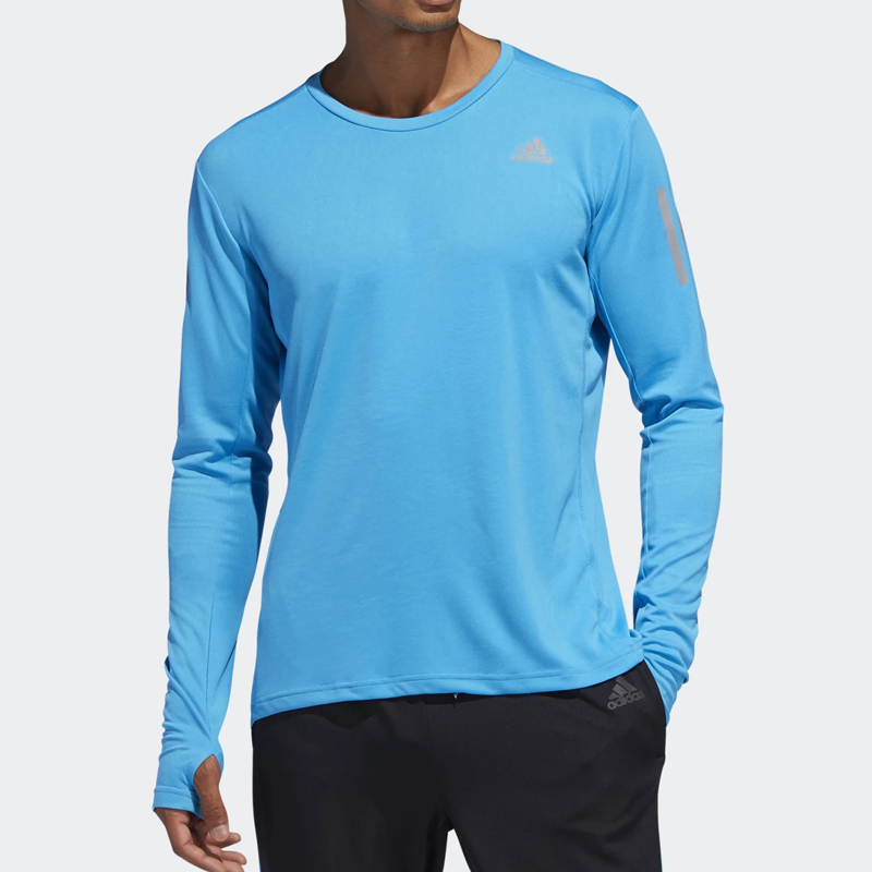 adidas Own The Run Ls Running Long Sleeves Blue DQ2559